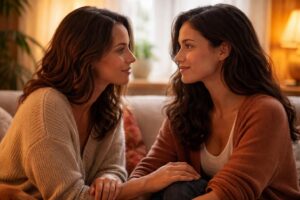 découvrez l'importance de la communication dans la relation intime entre deux femmes, pour une expérience plus épanouissante et respectueuse.