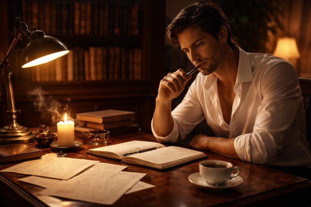 découvrez les secrets d'un scénario érotique réussi avec nos conseils pratiques dédiés aux écrivains souhaitant captiver et séduire leur audience.