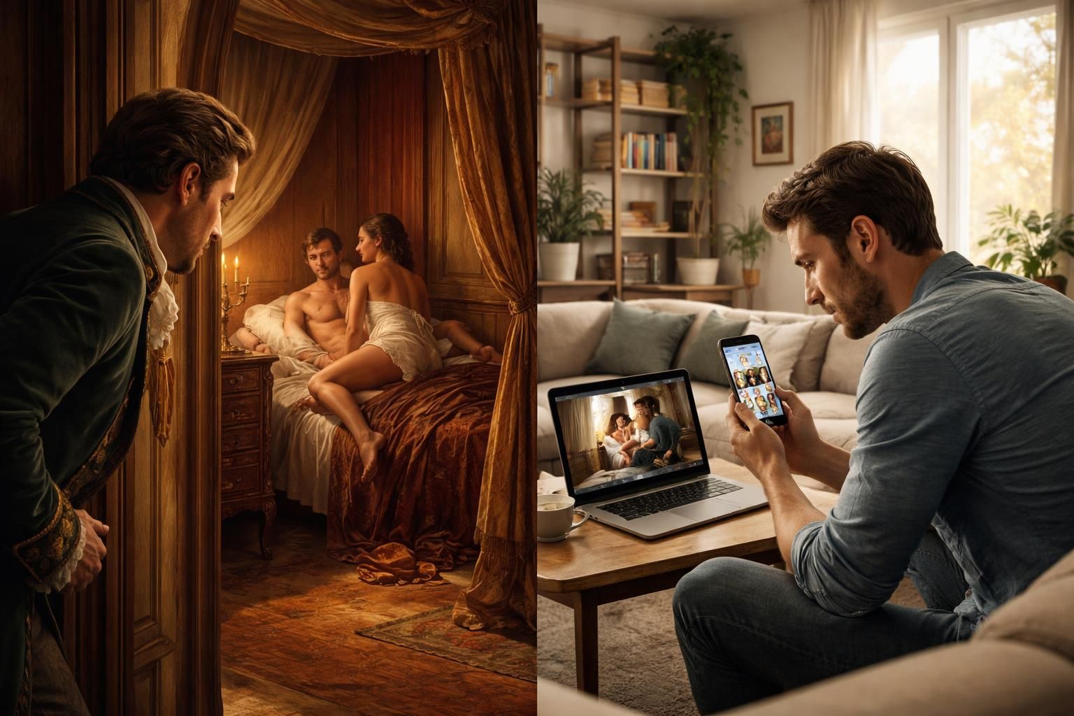 découvrez l'évolution du candaulisme à l'ère numérique, une exploration des nouvelles dynamiques relationnelles et des impacts des technologies sur cette pratique peu conventionnelle.