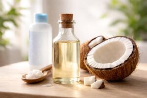 découvrez les avantages de l'huile de coco comme lubrifiant naturel : douceur, propriétés hydratantes, non-toxicité et alternative saine aux produits conventionnels.